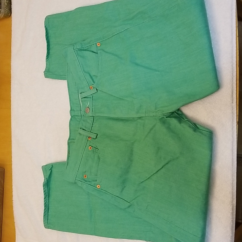 Men's Green Jeans